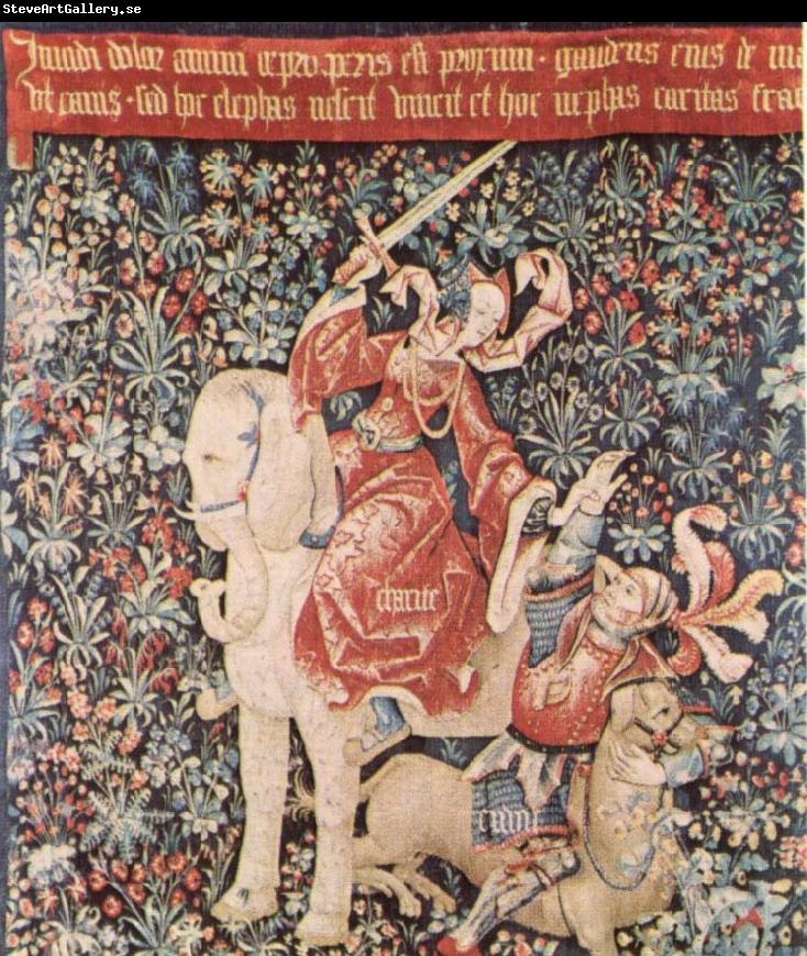 unknow artist French Tapestry of the 15th century